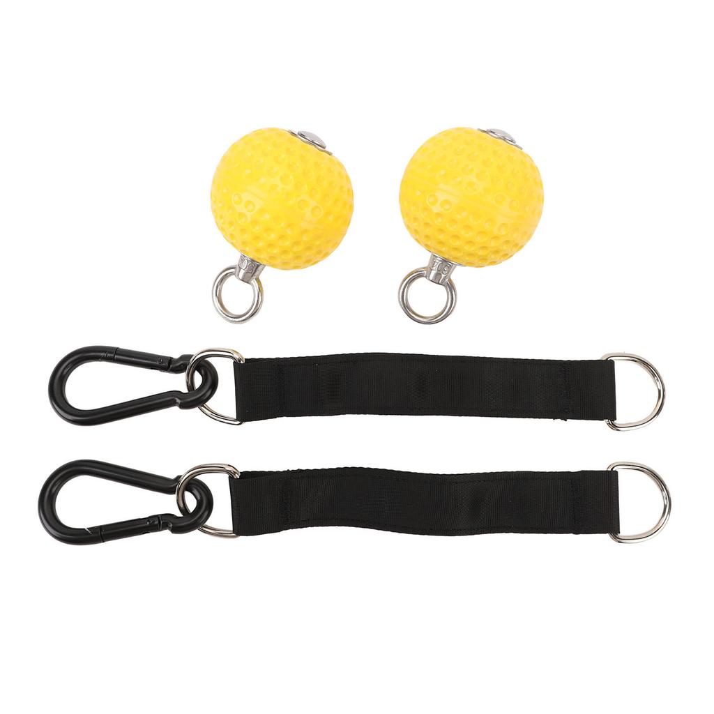 Pair of Pull Up Ball Grip Arm Strength Training Anti Slip Portable for Fitness Home Gym Workout