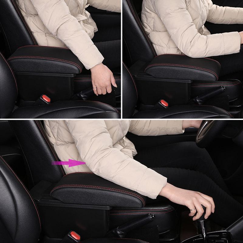 For Peugeot 308 T7 SW Armrest Box For Citroen C4 Car Armrest Retrofit Parts Storage Box USB Accessories 2008 2009 2010 2011 2012