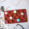 Силиконовая форма для вафель, круглый инструмент для самостоятельного изготовления вафель, практичная форма для шоколада