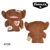 47cm Large Ugly Teeth Monster Plush Toy Funny Soft Stuffed Pillow Cute Doll Gift For Kids