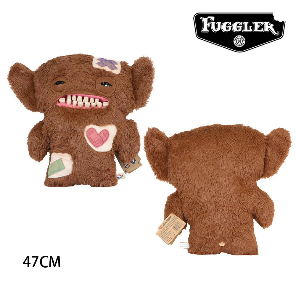 47cm Large Ugly Teeth Monster Plush Toy Funny Soft Stuffed Pillow Cute Doll Gift For Kids
