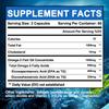 Omega 800 Ultra-Concentrated Fish Oil 1000mg - EPA-DHA Formula - 120 Capsules