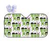 Cute Louises Foldable Sunshade Windscreen Bobs Burger Anime Aluminium Foil Car Sunshade Solar Protect