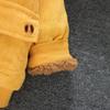 Baby Girls Boys Winter Lapel Coat Cloak Thick Warm Outerwear Clothes Baby Toddler Baby Kids Corduroy Jacket Clothing