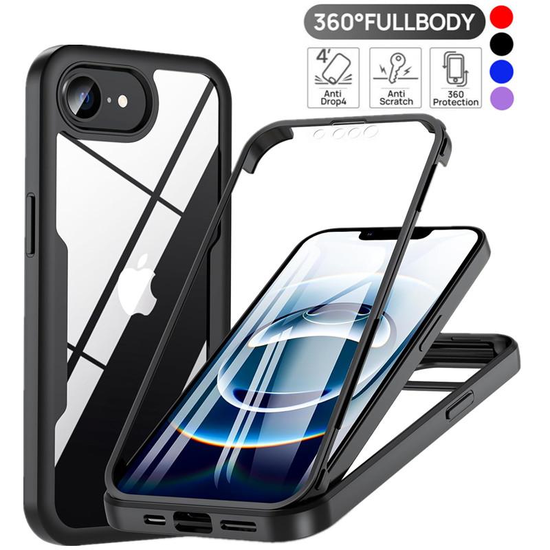 Чехол с защитой всего корпуса, противоударный, для Apple iPhone 17e, Защитная крышка, Защитное стекло, Fundas Coque