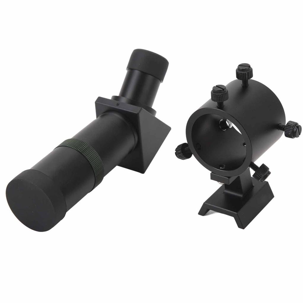 6X30 Искатель 45 градусов Полное изображение FMC HD Многослойное покрытие Металлический искатель с фиксированным кронштейном для астрономического