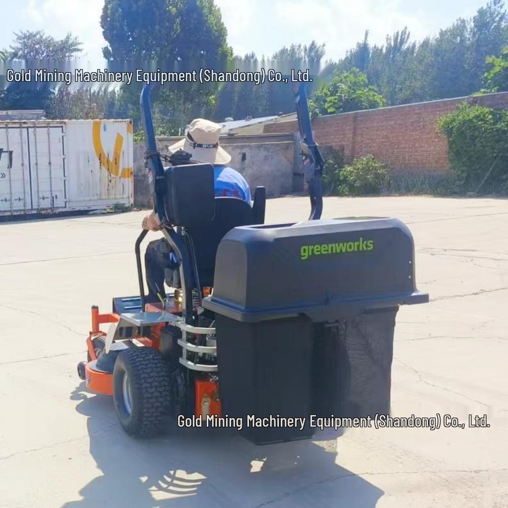 48-inch Wide-Wheel Ride-On Gasoline Lawn Mower for Export to Spain