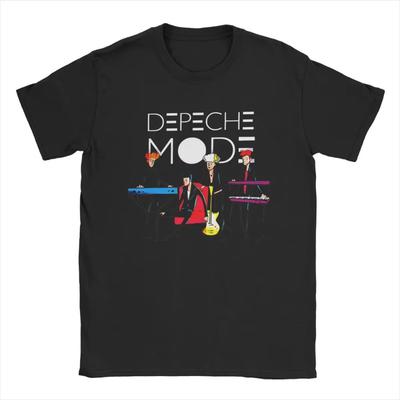 Depeches Cool Modes футболки для мужчин футболка из чистого хлопка для отдыха с круглым вырезом и коротким рукавом футболка оригинальная одежда
