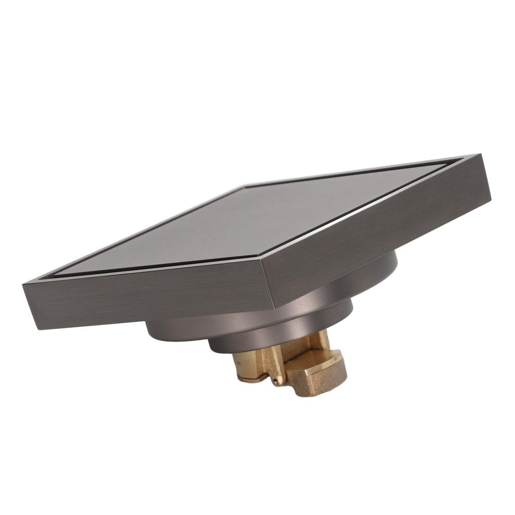 Shallow Water Floor Drain Copper Stainless Steel Odorless Insect Proof Fast Drainage for Bathroom