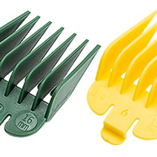 10Pcs/Bag Hair Clipper Comb Professional Multicolor Plastic Hair Fall Resistant Portable Beauty Accessory Clipper Replacement Sheath