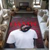 Soft Crystal Velvet Floor Rug,Kendrick Lamar Anti Slip Decorative Carpet, Plush Area Mat For Indoor Home Decoration