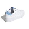 adidas Court Tourino J белые светло-голубые детские кроссовки Cloud-White Core-Black H00763