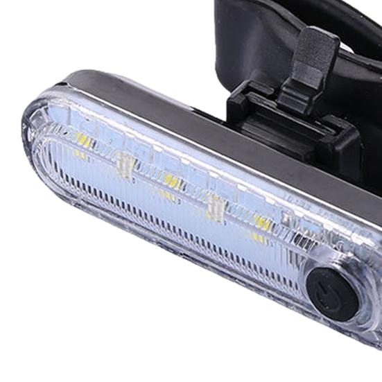 USB Rechargeable Bicycle Tail Light Energy-Saving LED Lamp Waterproof Bike Rear Safety Flashlight for Night Riding Outdoor Cycling