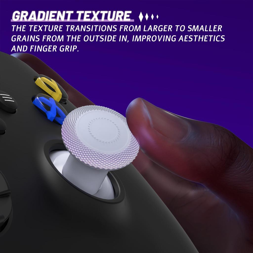 EXtremeRate ThumbsGear V3 сменный эргономичный стик для большого пальца, совместимый с Xbox Core, сменный аналоговый стик для большого пальца, совместимый с Xbox One