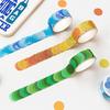 Japanese Stationery Adhesive Tape Round Stickers Label Colorful Dots Washi Tapes Masking Tape