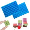 77 Cavity Square Silicone Mold Mini Candy Chocolate Gummy Sugar Cube Jelly Truffles Pralines Ganache Moulds Cake Decorating Tool