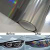 Car Sticker Headlight Lamp Film Auto Laser Honeycomb Taillight Lamp rhombus protective film Waterproof  Self-Adhesive Stickers