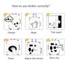150PCS Retro Flower and Plant Stickers Decorative Waterproof Transparent Art PET Sticker Pack for Stationery and Notebook