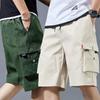 Модные мужские шорты для спорта на открытом воздухе, быстросохнущие брюки-карго с несколькими карманами больших размеров