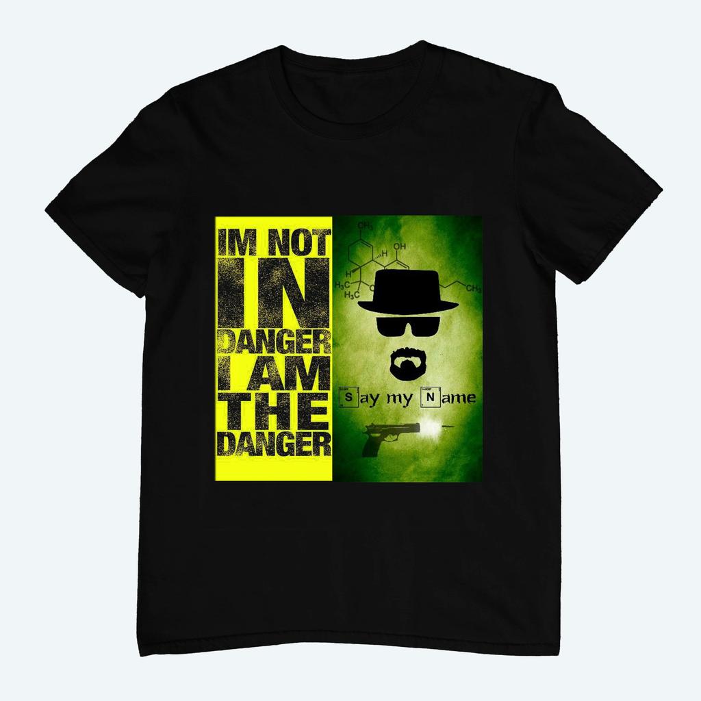 Новая летняя мужская футболка из чистого хлопка, повседневная уличная футболка, подарок для фаната сериала «Во все тяжкие», унисекс топ