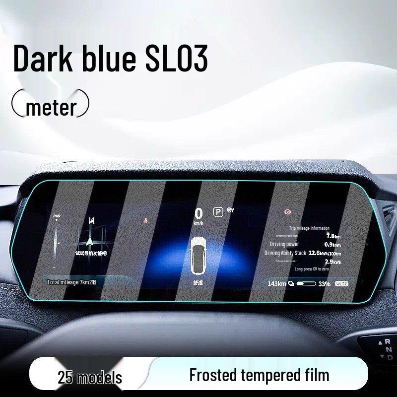 Защитная пленка Deep Blue SL03: Закаленное стекло для 25 моделей автомобильных навигаторов и панелей приборов