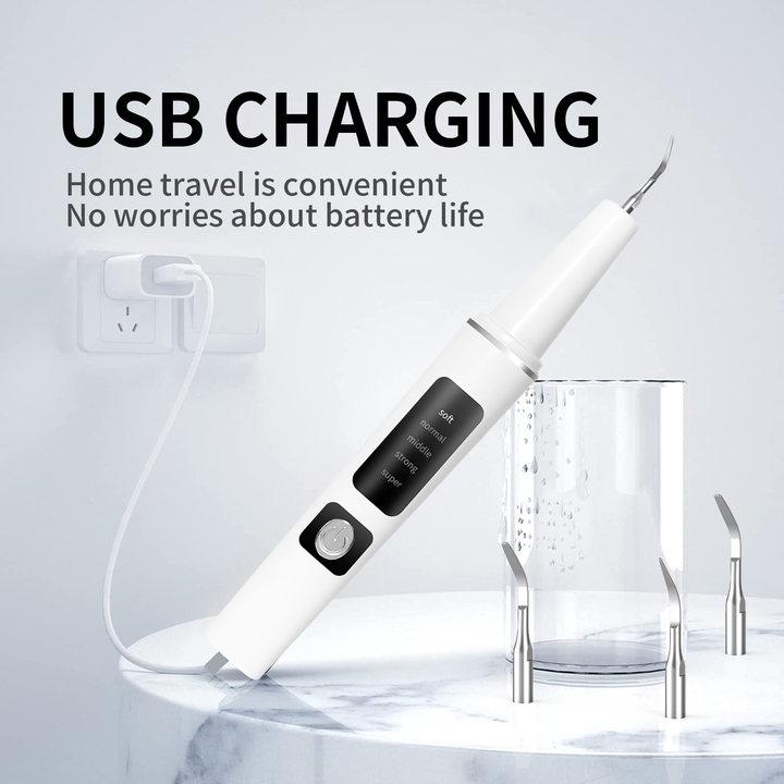 New Ultrasonic Electric Tooth Cleaner for Home - Removes Calculus and Cleans Teeth