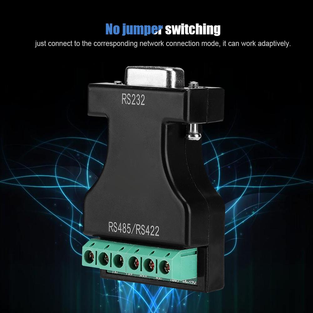 RS 232 To 485 422 Adapter Cascadable 16 32 Devices Converter for Attendance Machines