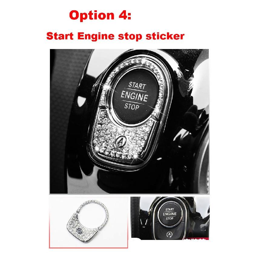 Diamond Sticker For Mercedes Benz A Class W177 V177 A200 A180 + Car Interior Decoration Accessories Sticker