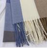 2022 Women's Plaid Scarf: Korean Style, Autumn/Winter, Imitation Cashmere, Tassel Shawl, Thick & Warm.