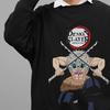 Demon Slayer Sweatshirt Inosuke Sweater Kimetsu No Yaiba Doma Muzan Unisex Pull