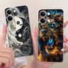 For Vivo Y05 Y11D 4G / Vivo Y11 5G Y21 5G Phone Case Soft Silicone Clera Cover Butterfly Dragon Cat Floral Painting Bumper Funda