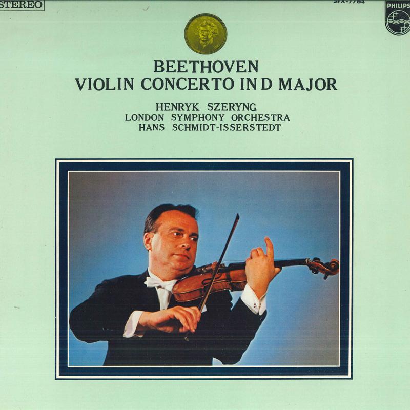 LP Record L.VAN BEETHOVEN HANS SCHMIDT-ISSERS - Violin Concerto In D Major, Op.61 SFX7764 PHILIPS Japan Classical Used