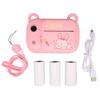 A7B Children"s Digital Print Camera 2.4in Display Child Selfie Camera Toy with Thermal Paper for