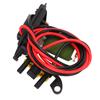 Heater Blower Motor Resistor 7701209803 with Wiring Loom Replacement for Clio MK III