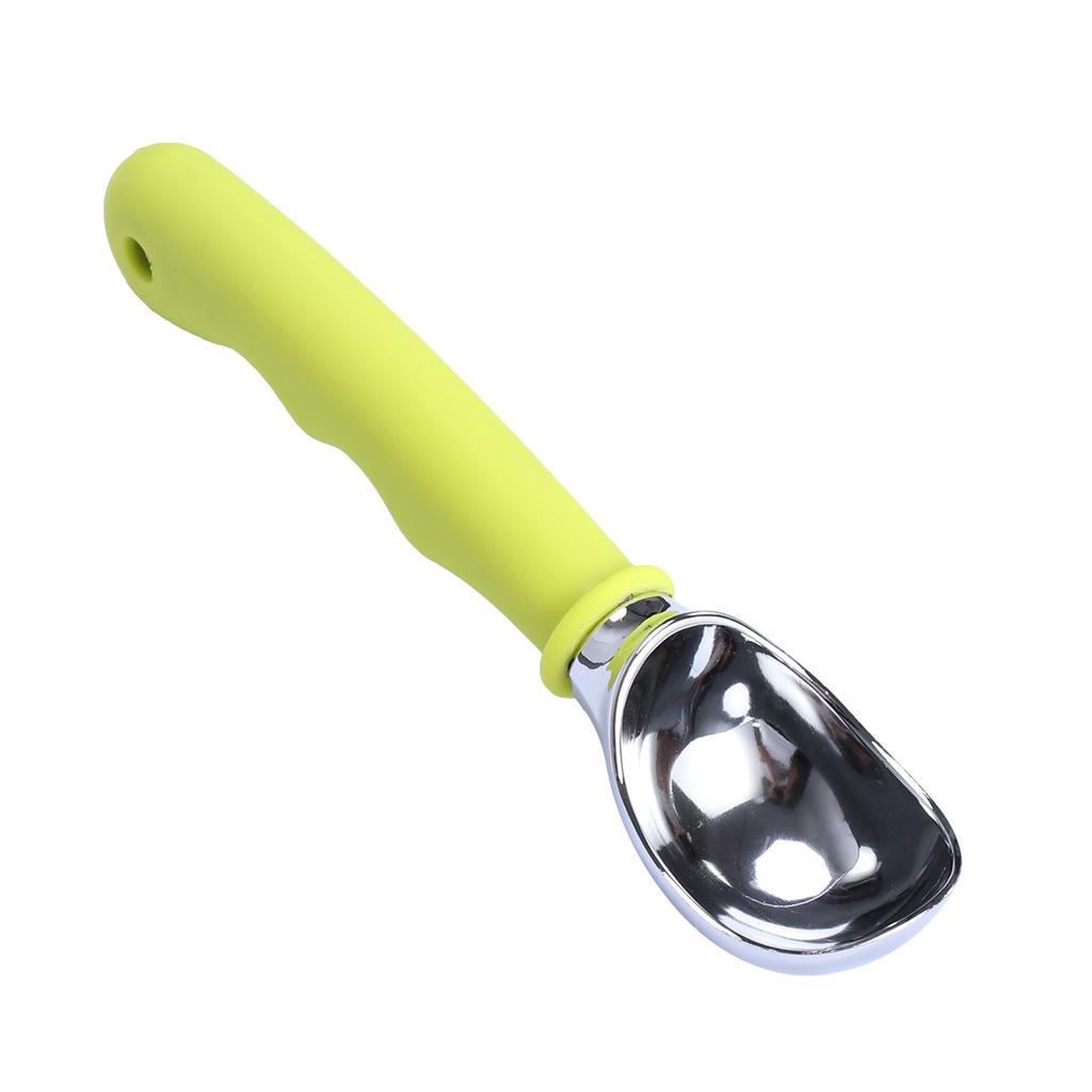 Zinc Alloy Ice Cream Scoop Cookie Dough Scoop Mashed Potato Spoon Melon Baller Ravioli Portion Tool Heavy Duty Spring Handle 4