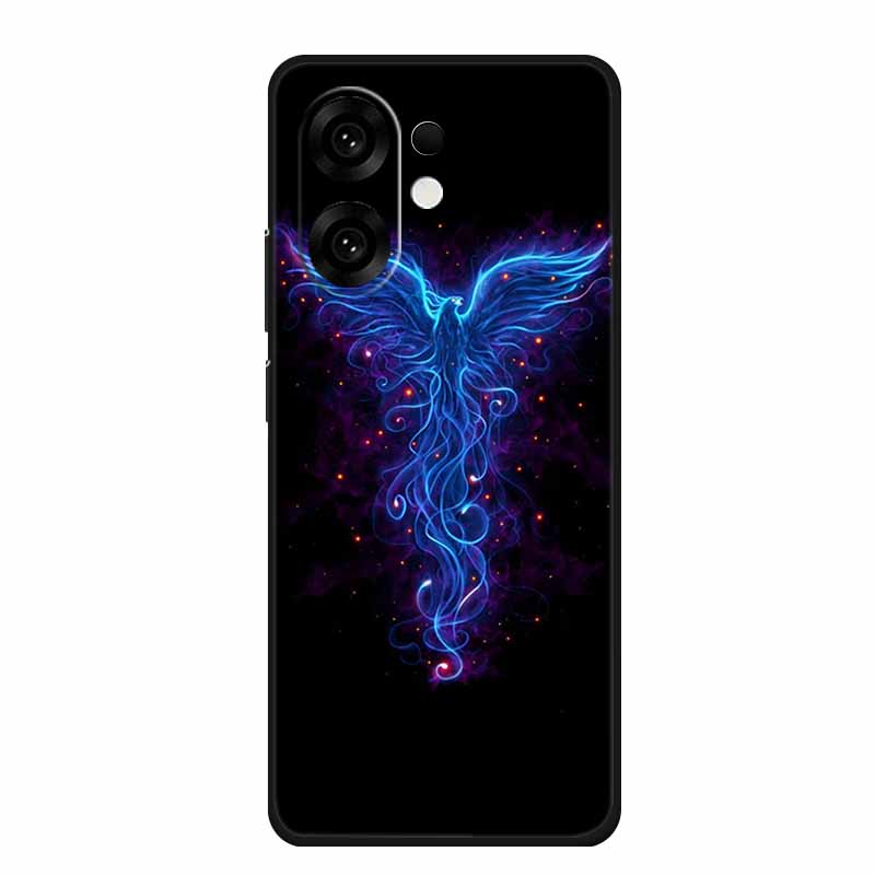 Чехол для телефона Vivo S30 Pro Mini Coque Ударопрочный Черный Силиконовый Мягкая Задняя Крышка Для Vivo X200 FE Чехол Funda Защитный Корпус