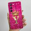Для Vivo V30 Lite 4G Чехол Корона Буква Мягкий Силиконовый Чехол для Телефона Для Vivo V30 SE V40 SE Чехол на Vivo Y100 T3 5G Ударопрочный Funda