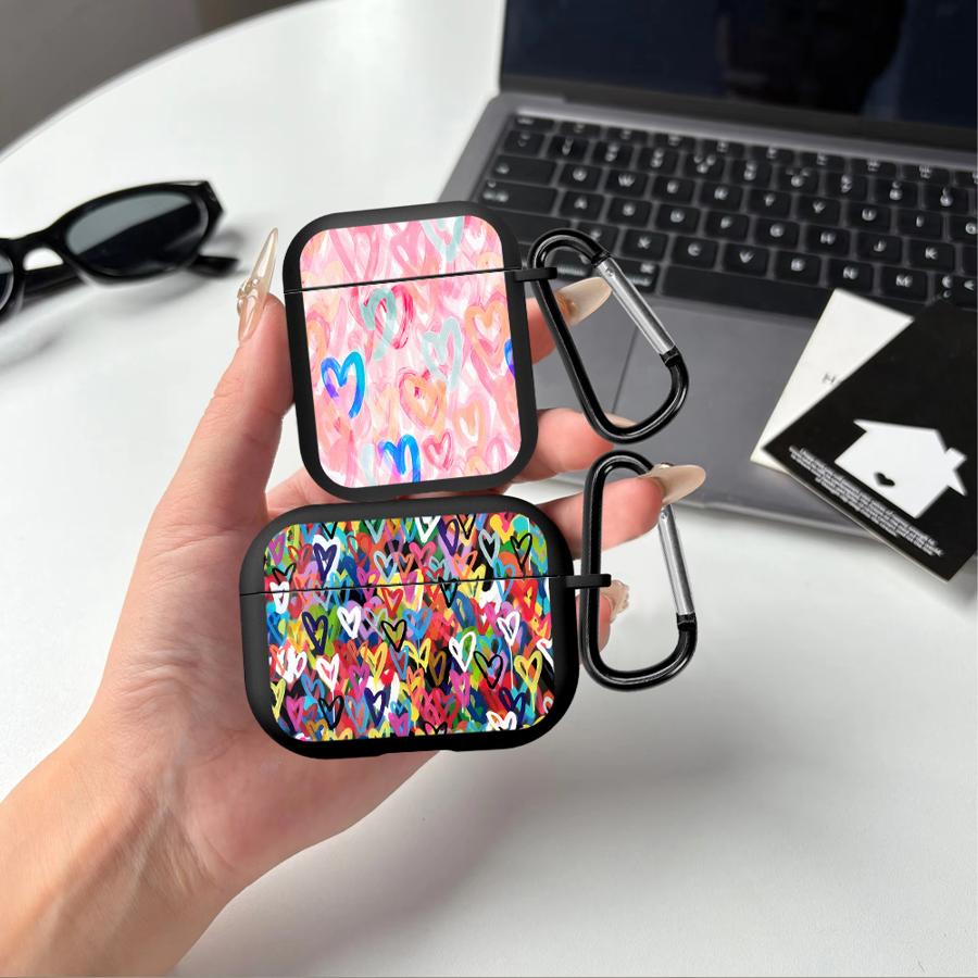 Чехол для наушников Чехол-обложка Для Airpods 1 Pro3 4 3 2 Pro2 Pro Цвет Любовь