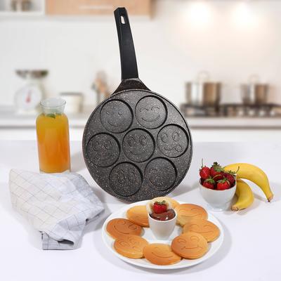 Мини-блинница Fun Cooking Smile, 10,2 дюйма, форма для выпечки с антипригарным покрытием
