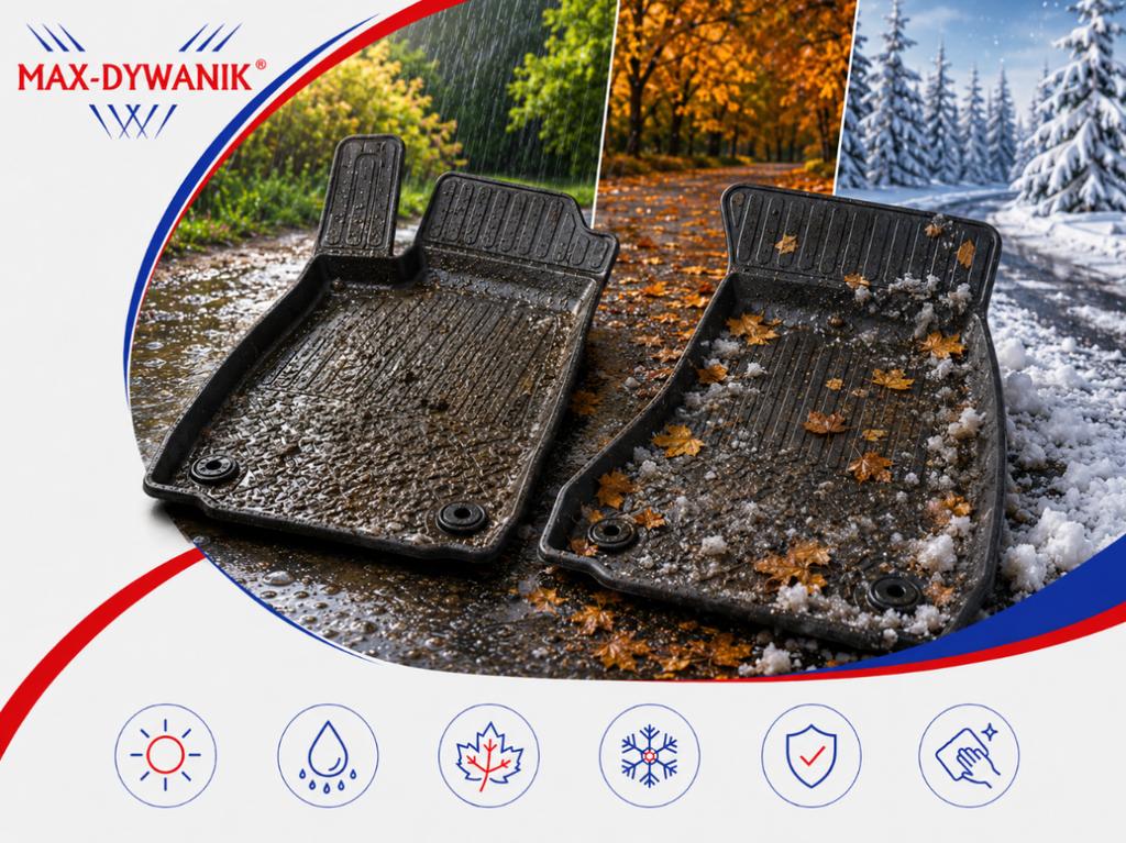 TPE floor mats for BYD Sealon 7 (electric) SUV from 2024