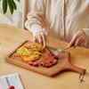 Сервировочная доска и доска для пиццы из массива ореха