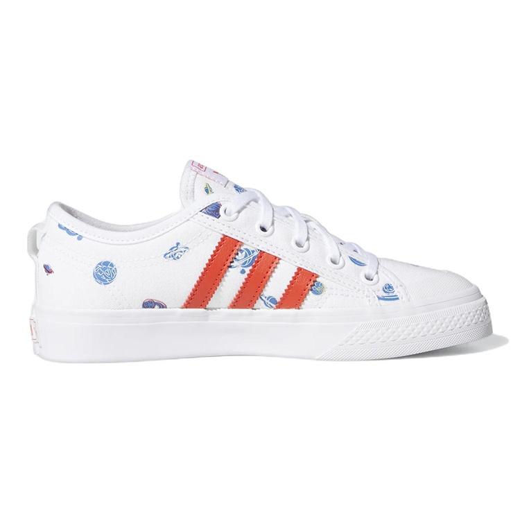 (GS) adidas Nizza J 'Out Of This World - White' Kids' H01101