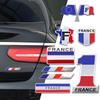 Car Styling Emblem 3D Aluminum France Logo Flag Stickers Decoration Accessories For Renault koleos duster megane 2 3 logan clio R222