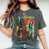 Футболка Comfort Colors The Munsters на Хэллоуин, Хэллоуинская футболка Monster Mash, Унисекс футболка