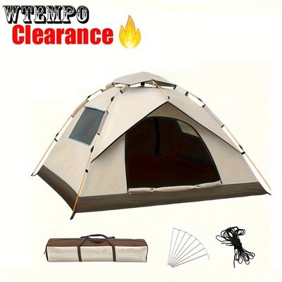 Быстро установите палатку для кемпинга и активного отдыха на открытом воздухе, чтобы защититься от комаров.