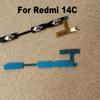 For Xiaomi Redmi 14C / Poco C75 Power Volume Buttons Flex Cable Power On Off  Volume Button Key Flex Cable Replacement