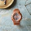 Casio Женские часы с двойным жидкокристаллическим/аналоговым дисплеем серии Orange GMA-S140NC-5A1JF