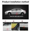 AJL6  Car Door Protective Sticker Strip Bumper Anti-collision Protector Cover For Jeep Compass Renegade Cherokee Wrangler JK Patriot