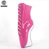 Ботинки на высоком каблуке 18 см, женские сексуальные ботильоны с острым носком на шнуровке