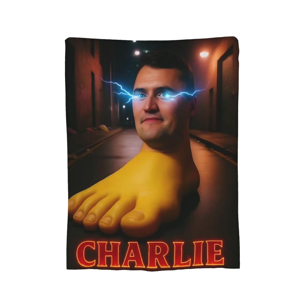 Charlie Kirk Blankets Coral Fleece Plush All Season Multifunction Lightweight Thin Throw Blanket for Bed Office Bedding Throws